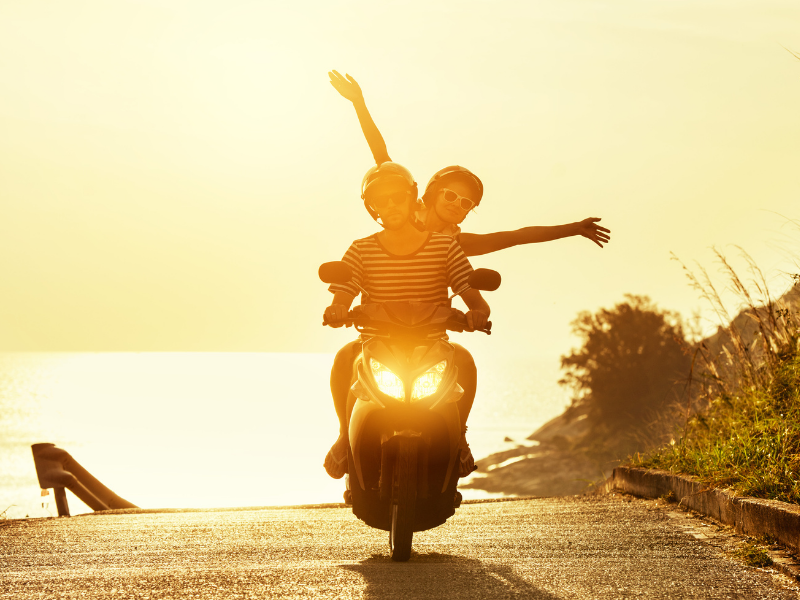 Moto in due: ecco alcuni consigli su come viaggiare.